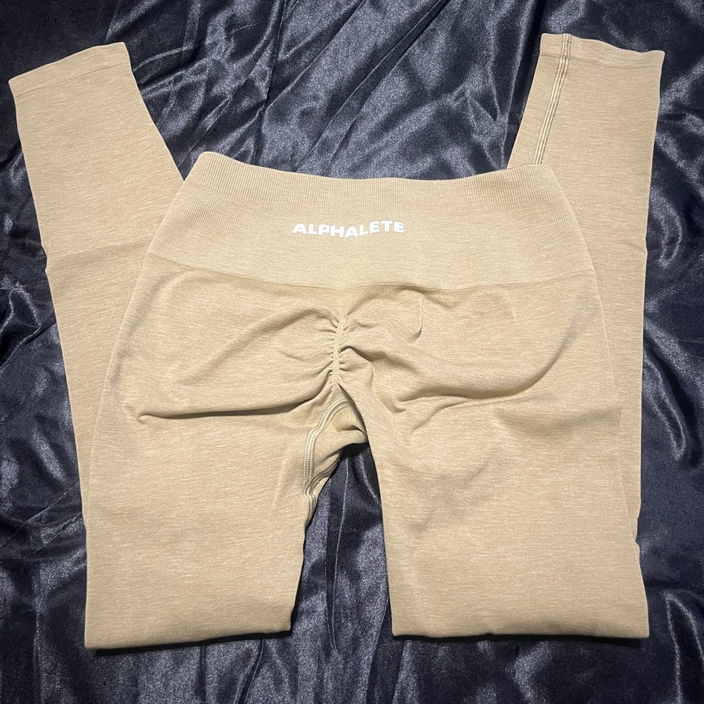 Alphalete Gold Leggings